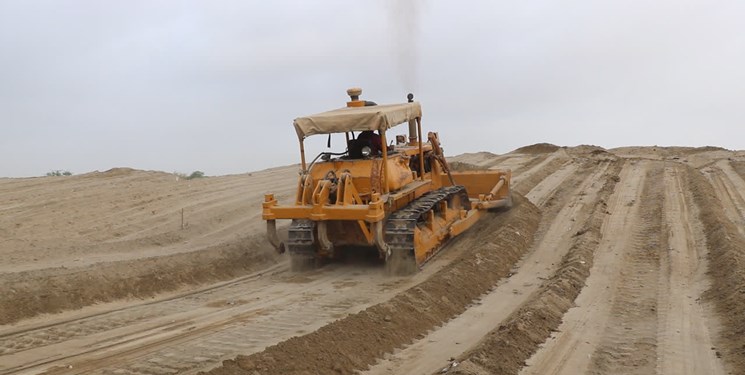 افتتاح طرح ساماندهی رودخانه چاه اسماعیل میناب