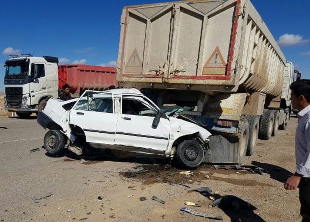 حادثه رانندگی مرگبار در جاده-گچین بندرعباس