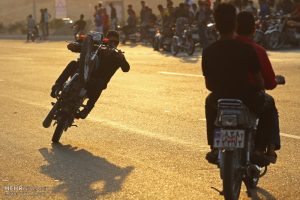 پیست موتورسواری چالش جدی در شهر بندرعباس