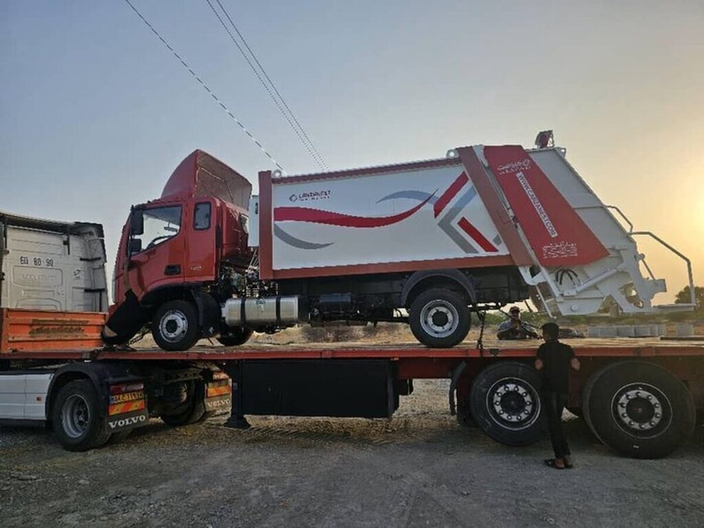 ناوگان خدمات شهری گروگ به ماشین آلات جدید تجهیز شد